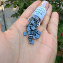 10g Miyuki Full Tila Square Seed Beads 5x5mm, Matte Metallic Silver Grey (TL-2002)