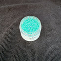 25g Miyuki Rocaille 8/0 Round Seed Beads Opaque Aqua Green Alabaster RR-536