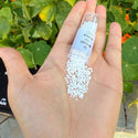 7.5g Miyuki Delica 11/0 Seed Beads, Opaque Chalk White DB200