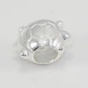 1pc Real Solid Sterling Silver Turtle Charm Longevity Charm Bead, Compatible with Pandora All Other Charm Bracelets, EC383
