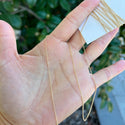 5 Feet 1/20 14K Gold Filled Unfinished Rolo Belcher Cable Chain Link, 1.25mm Width/Small, Non Tarnish, KG5-A1