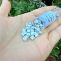 10g Miyuki Full Tila Square Seed Beads 5x5mm, Labrador Matte White (TL-4558)