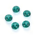 24pcs Adabele Austrian Faceted Rondelle Crystal Beads #5040, Emerald (Green), Size Selections: 6x4mm, 8x6mm, 10x8mm