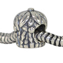1pc Solid 925 Sterling Silver Sweet Berry Charm Fruit Charm Plant Bead, Compatible with Pandora All Other Charm Bracelet, EC144