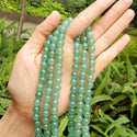 Natural Green Aventurine Gemstone Round Beads, 15 Inch/1 Strand, Size Selections: 4mm/6mm/8mm/10mm
