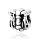 925 Sterling Silver Libra Zodiac Sign Bead Charm, Compatible with Pandora All Other Charm Bracelets