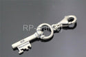 1pc Solid 925 Sterling Silver Love Key Charm Dangle Bead, Compatible with Pandora All Other Charm Bracelet, EC35