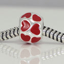 1pc You Are My Only Love Charm 925 Sterling Silver Heart Bead Charm, Compatible with Pandora All Other Charm Bracelet, EC67