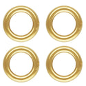 20pcs Real 1/20 14K Gold Filled Closed Jump Rings, 0.8mm/20 Gauge, Size Selections: 4mm/6mm