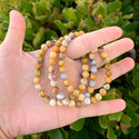 1 Strand Stretch Natural Crazy Lace Agate Beaded Gemstone Bracelet, 6mm Beads, Length Selections: 7 inch/7.5 inch/8 inch