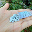 10g Miyuki Full Tila Square Seed Beads 5x5mm, Labrador Matte White (TL-4558)