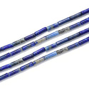 Natural Blue Lapis Lazuli Gemstone Cylinder Tube Beads, 13x4mm, Hole ID 1mm, 14.5 Inch/1 Strand, GH-H5