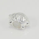 1pc Real Solid Sterling Silver Turtle Charm Longevity Charm Bead, Compatible with Pandora All Other Charm Bracelets, EC383