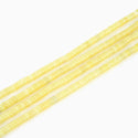 Natural Yellow Lemon Jade Gemstone Heishi Tube Rondelle Beads, 4x2mm/Small, Hole ID 0.9mm, 14.5 Inch/1 Strand, GH-C3