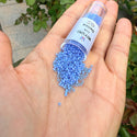 30g Miyuki Delica 11/0 Seed Beads, Opaque Matte Rainbow Periwinkle DB881