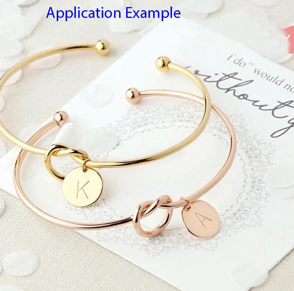 1pc 925 Sterling Silver 12mm Letter D Charm, Real 18K Yellow Gold Plated, Heart Engraved, Name Initial Disc Coin Pendant Drop, SLP-G4