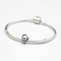 1pc Real Solid Sterling Silver Dancing Dolphin Charm Bead, Compatible with Pandora All Other Charm Bracelets, EC14