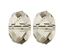24pcs Adabele Austrian Faceted Rondelle Crystal Beads #5040, Silver Champagne, Size Selections: 6x4mm, 8x6mm, 10x8mm