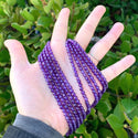 Natural Amethyst Purple Jade Gemstone Faceted Round Beads, 4mm/Small, Hole ID 0.9mm, 2 Strands/28 Inch Total, GH-B17