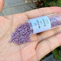 7.5g Miyuki Delica 11/0 Seed Beads, Matte Metallic Gold Iris Violet DB1066
