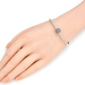 1pc Real 925 Sterling Silver Sea of Hearts Love Bead Charm, Compatible with Pandora All Other Charm Bracelet, EC4-B7