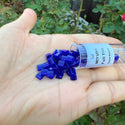 10g Miyuki Full Tila Square Seed Beads 5x5mm, Transparent Blueberry (TL-151)