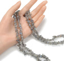Natural Grade A Labradorite Gemstone Chip Beads, Free Form, 5mm-8mm, Hole ID 1mm, 30 Inch, GZ1-10