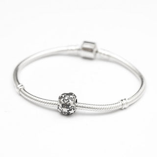 Solid 925 Sterling Silver Full Sky Wish Stars Charm Star Bead