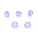 25pcs Adabele Austrian Faceted Heishi Rondelle Crystal Beads, Light Violet, 8x4mm, Hole ID 1mm, SSV-804