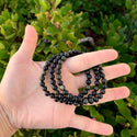 1 Strand Stretch Natural Gold Sheen Obsidian Beaded Gemstone Bracelet, 6mm Beads, Length Selections: 7 inch/7.5 inch/8 inch
