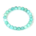 1 Strand Stretch Natural Russian Amazonite Beaded Gemstone Bracelet, 6mm Beads, Length Selections: 7 inch/7.5 inch/8 inch