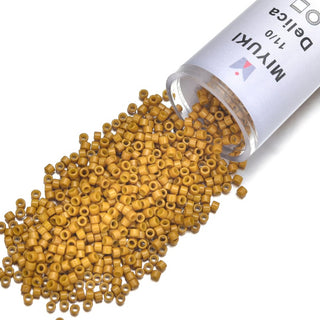 30g Miyuki Delica 11/0 Seed Beads, Duracoat Opaque Hawthorne DB2106
