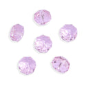 25pcs Adabele Austrian Faceted Donut Rondelle Crystal Beads #5045, Rosaline (Light Pink), 8mm x 5mm, Hole ID 1.2mm, SSO-803