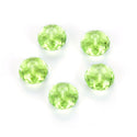 24pcs Adabele Austrian Faceted Rondelle Crystal Beads #5040, Light Olivine (Green), Size Selections: 6x4mm, 8x6mm, 10x8mm