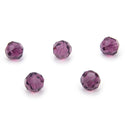 50pcs Adabele Austrian Faceted Round Crystal Beads #5000, Amethyst, Size Selections: 4mm/6mm/8mm/10mm