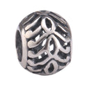 Solid 925 Sterling Silver Interconnectedness Continuity Bead Charm