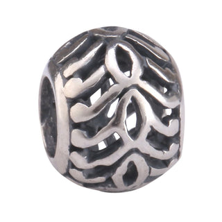 Solid 925 Sterling Silver Interconnectedness Continuity Bead Charm