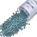 7.5g Miyuki Delica 11/0 Seed Beads, Opaque Glazed Mallard Luster DB264-1