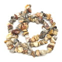 Natural Crazy Lace Agate Gemstones Chip Beads, Free Form, 5mm-8mm, Hole ID 1mm, 1 Strand/31 Inch, GZ1-21