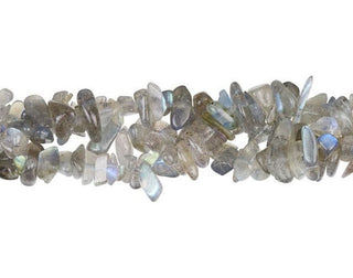 Natural Grade A Labradorite Gemstone Chip Beads, Free Form, 5mm-8mm, Hole ID 1mm, 30 Inch, GZ1-10