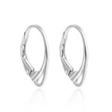 10pcs 925 Sterling Silver Oval Leverback Earring Hooks, Tarnish Resistant Rhodium Plated, 23mm, Thick Sturdy, SS15-3
