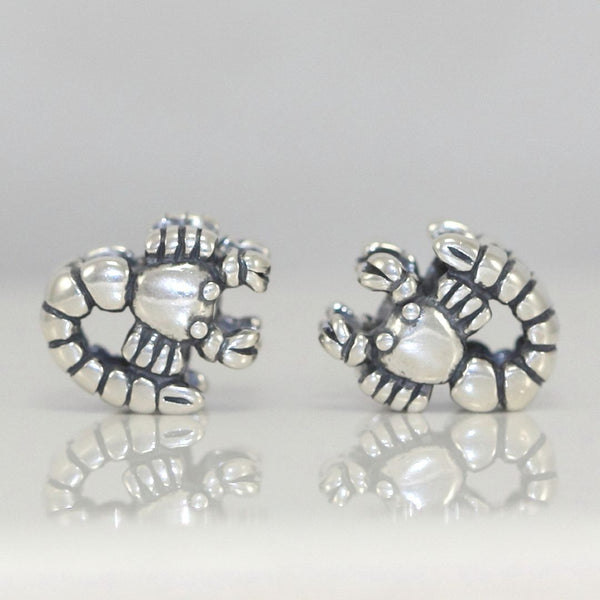 1pc 925 Sterling Silver Scorpio Zodiac Sign Bead Charm, Compatible with Pandora All Other Charm Bracelets, EC5-B10
