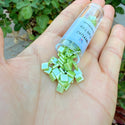 10g Miyuki Full Tila Square Seed Beads 5x5mm, Opaque Luster Apple Green TL-439