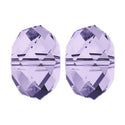 24pcs Adabele Austrian Faceted Rondelle Crystal Beads #5040, Light Violet (Purple), Size Selections: 6x4mm, 8x6mm, 10x8mm