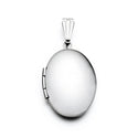 5pcs 316 Surgical Stainless Steel Living Memory Floating Lockets, 22mm Oval Waterproof Pendants, MP-A1