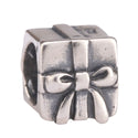 Solid 925 Sterling Silver Gift Box Charm Box of Surprise Bead