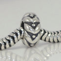 1pc Solid 925 Sterling Silver Promise Bead Charm, Compatible with Pandora All Other Charm Bracelet, EC113