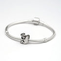 1pc Solid 925 Sterling Silver Winged Angel Bead Charm, Compatible with Pandora All Other Charm Bracelet, EC65