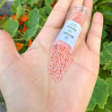 7.5g Miyuki Delica 11/0 Seed Beads, Opaque Peach DB1363