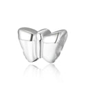 Real Solid Sterling Silver Butterfly Charm Transformation Bead, Compatible with Pandora All...